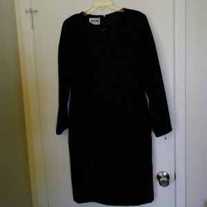 Long sleeve black dress NWNT